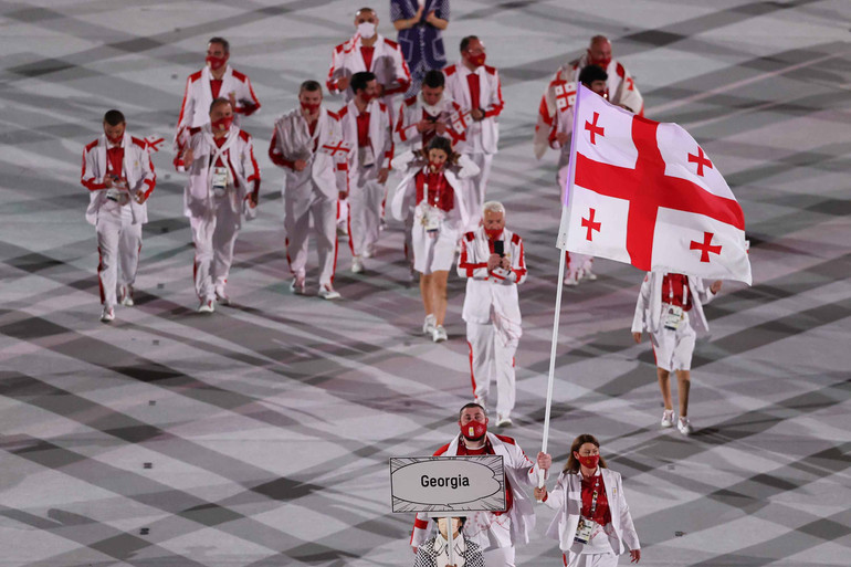 Những hình ảnh ấn tượng tại Lễ khai mạc Olympic Tokyo 2020 -0