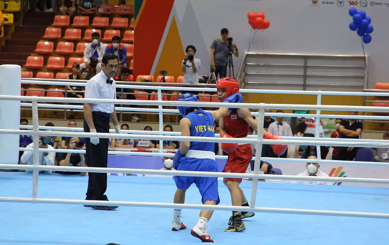 Đội Việt Nam xếp thứ 2 Boxing SEA Games 31 -0