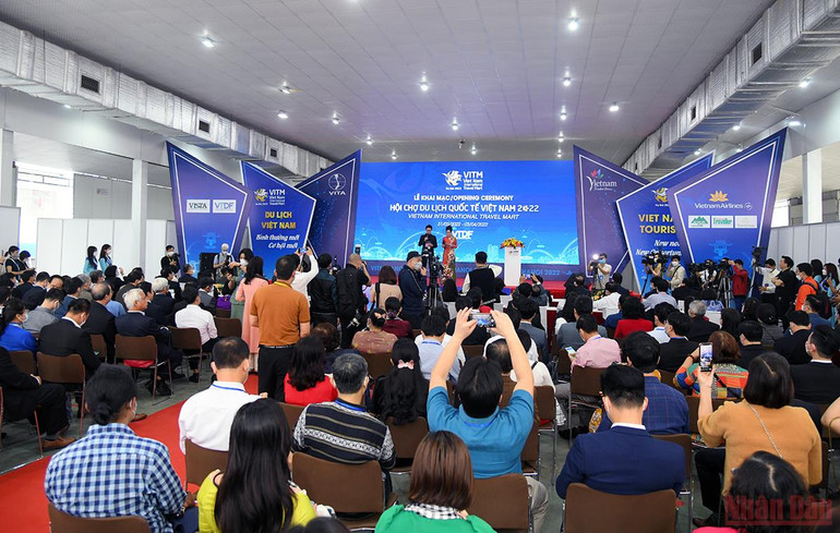 Khai mạc hội chợ VITM Hanoi 2022: Kết nối phục hồi du lịch -0