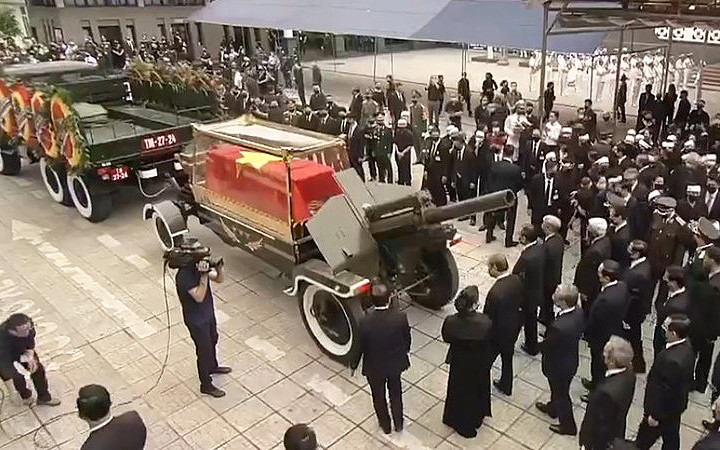 [Cập nhật]: Lễ truy điệu và an táng nguyên Tổng Bí thư Lê Khả Phiêu -0