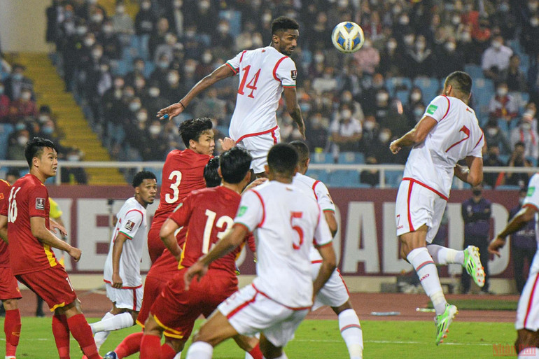 Đội tuyển Việt Nam thua tối thiểu Oman ở trận lượt về -0