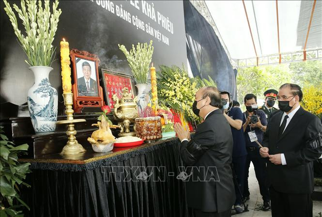 [Cập nhật]: Lễ truy điệu và an táng nguyên Tổng Bí thư Lê Khả Phiêu -0