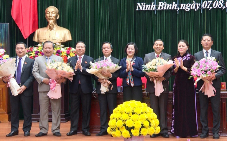 Ông Phạm Quang Ngọc được bầu giữ chức vụ Chủ tịch UBND tỉnh Ninh Bình -0