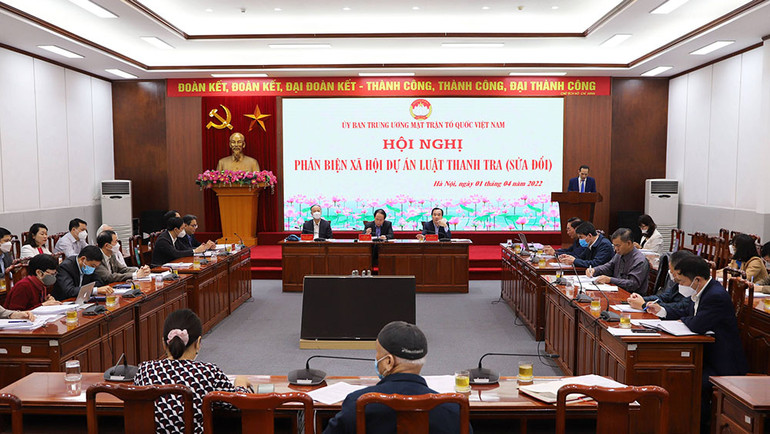 Cần bổ sung quy định về vai trò của Mặt trận Tổ quốc trong công tác thanh tra -0