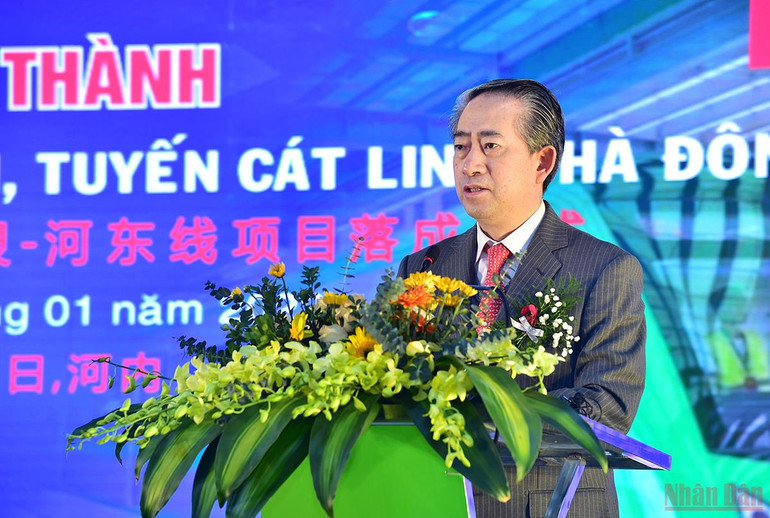 Lễ khánh thành Dự án đường sắt đô thị Hà Nội, tuyến Cát Linh – Hà Đông -0