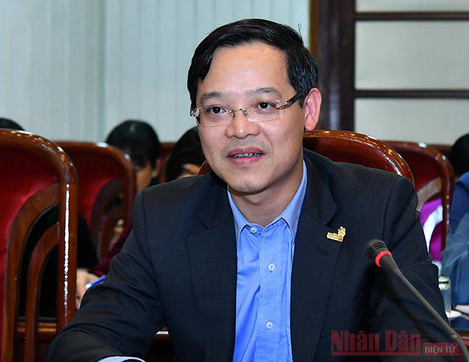 TS Trương Anh Dũng (Ảnh: Duy Linh). Tạo điều kiện cho các cơ chế, chính sách trong hoạt động giáo dục nghề nghiệp -0