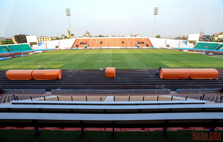 Khu vực VIP tại khán đài A đã được hoàn thiện. “Chảo lửa” Việt Trì sẵn sàng cho SEA Games 31 -0