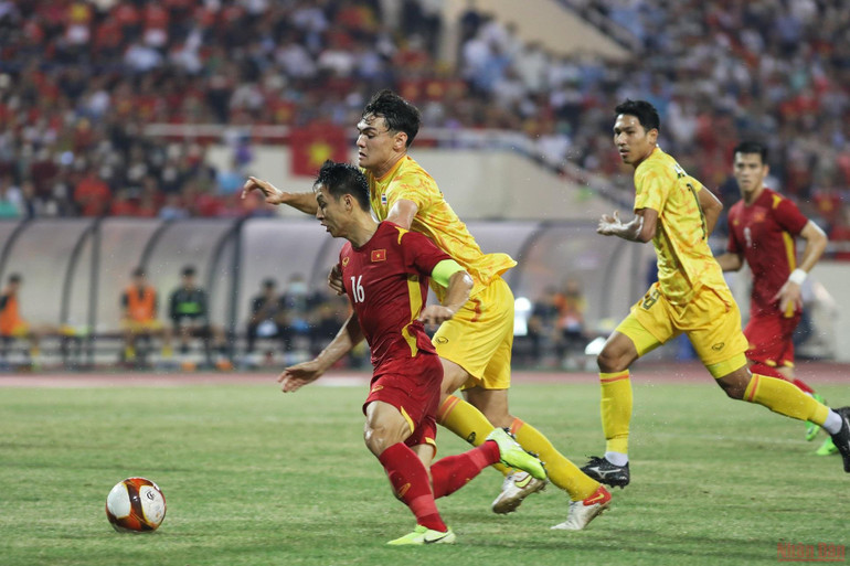 [Chung kết bóng đá nam SEA Games 31] U23 Việt Nam 0-0 U23 Thái Lan (hiệp 2): Thế trận quyết liệt -3