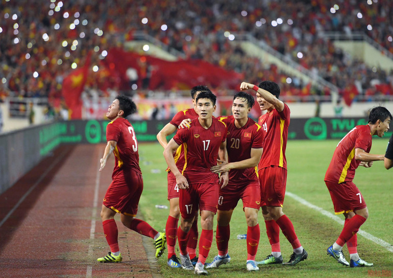 (Ảnh: THÀNH ĐẠT) U23 Việt Nam giành Huy chương Vàng bóng đá nam SEA Games 31 -1
