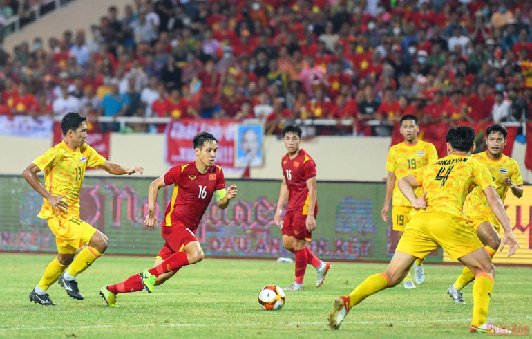[Chung kết bóng đá nam SEA Games 31] U23 Việt Nam 0-0 U23 Thái Lan (hiệp 2): Thế trận quyết liệt -2