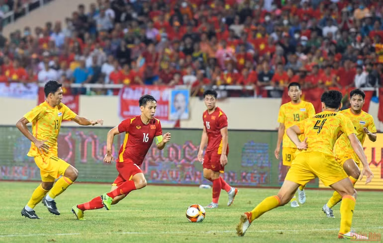 [Chung kết bóng đá nam SEA Games 31] U23 Việt Nam 0-0 U23 Thái Lan (hiệp 2): Thế trận quyết liệt -2