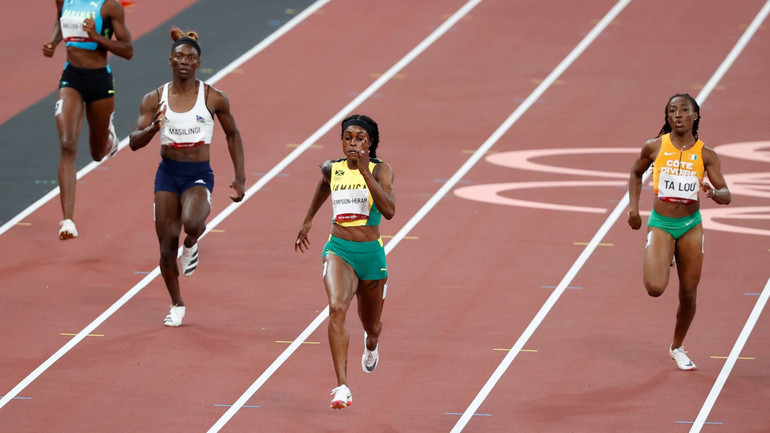 Thompson-Herah hoàn tất cú đúp huy chương vàng điền kinh danh giá -0