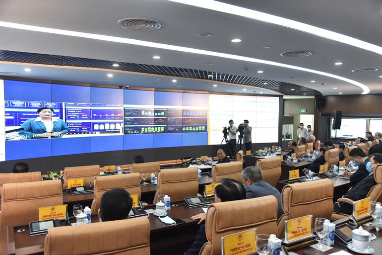 Thủ tướng dự khai trương Hệ thống thông tin báo cáo quốc gia, Trung tâm thông tin, chỉ đạo điều hành của Chính phủ, Thủ tướng Chính phủ -0