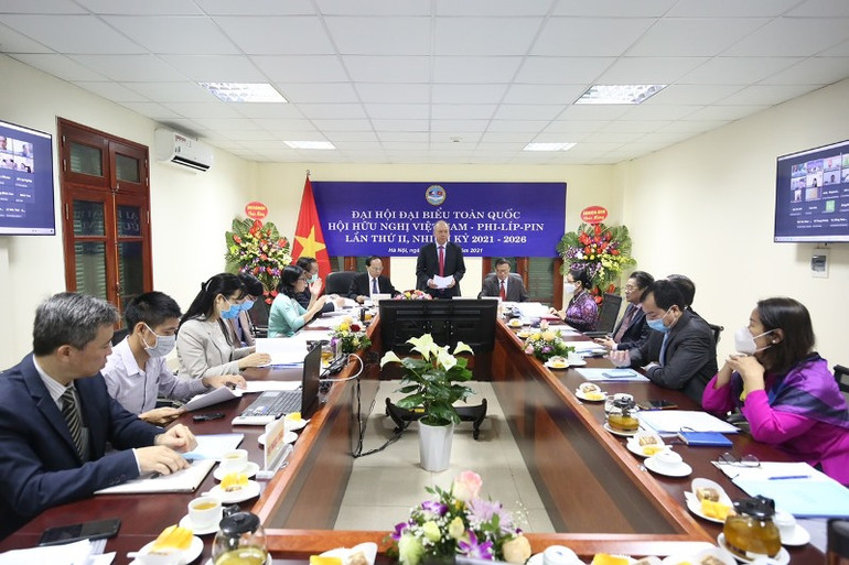 Quang cảnh Đại hội Hội hữu nghị Việt Nam – Philippines lần thứ II. (Ảnh VUFO) Thắt chặt tình hữu nghị giữa nhân dân Việt Nam và Philippines -0