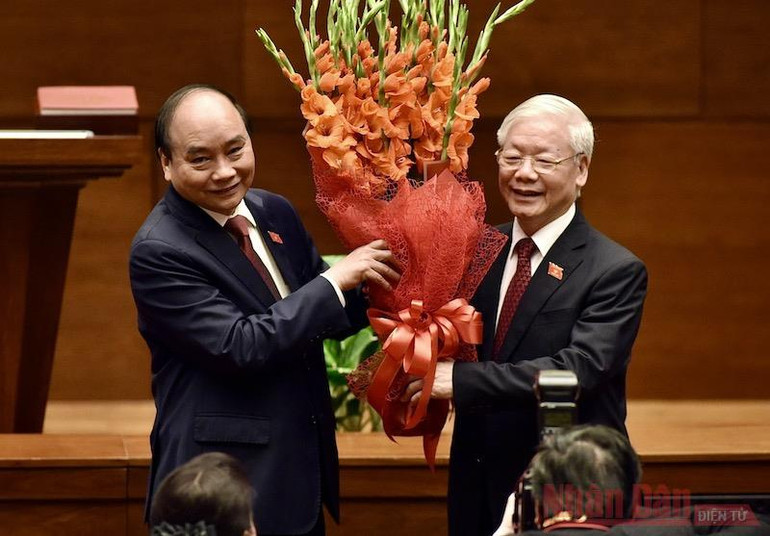 Đồng chí Nguyễn Xuân Phúc tuyên thệ nhậm chức Chủ tịch nước -0