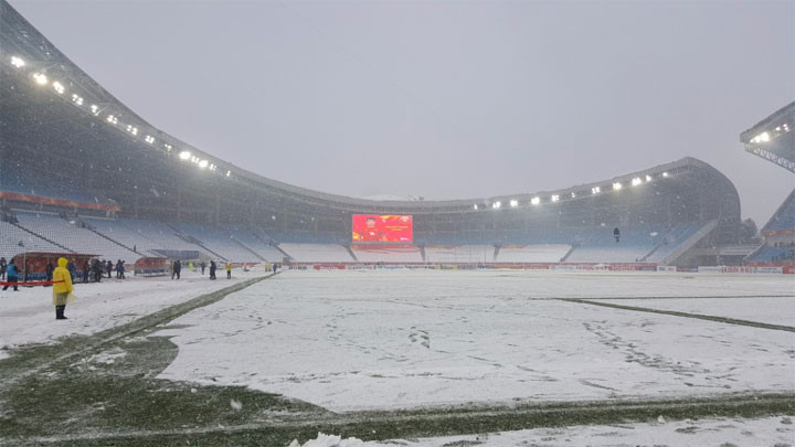 Hình ảnh từ Sân vận động Thường Châu, nơi diễn ra trận chung kết U23 châu Á ảnh 5