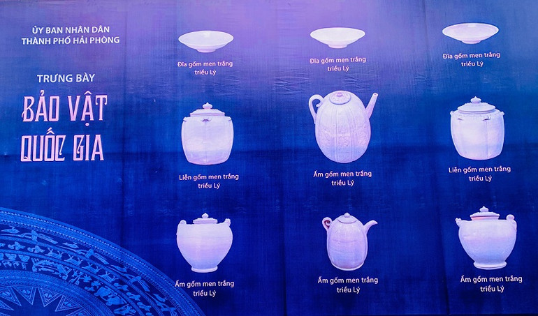 Các bảo vật quốc gia được giới thiệu và trưng bày. Hải Phòng trưng bày, giới thiệu 12 bảo vật quốc gia tới công chúng -0