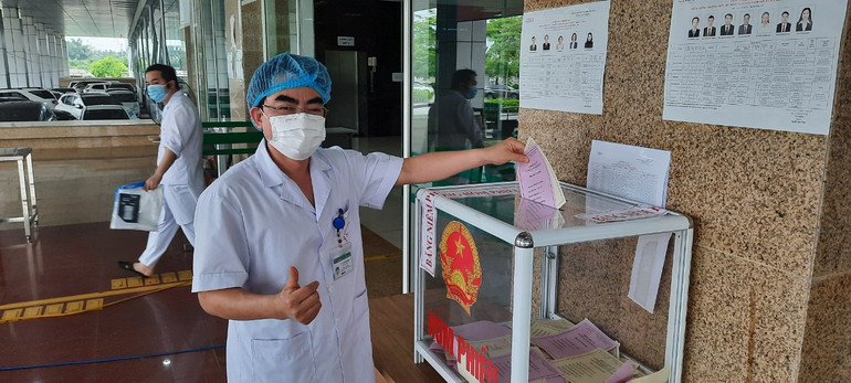 Bầu cử an toàn trong tâm dịch -0