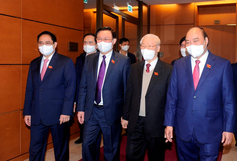 Khai mạc Kỳ họp bất thường thứ nhất, Quốc hội khóa XV -0