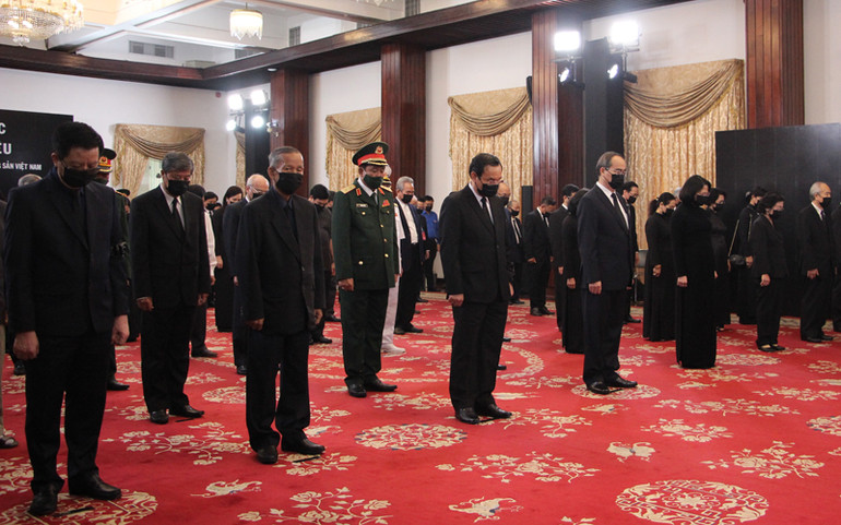 [Cập nhật]: Lễ truy điệu và an táng nguyên Tổng Bí thư Lê Khả Phiêu -0