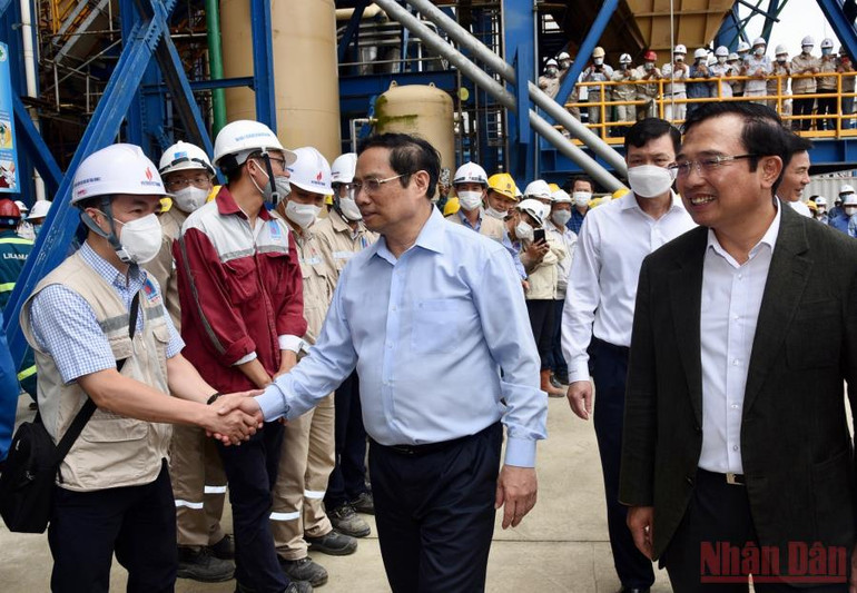 Thủ tướng Phạm Minh Chính thăm và làm việc tại Thái Bình -1