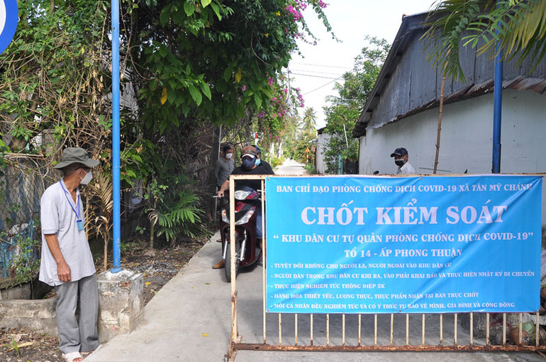 Nhân rộng mô hình người dân tự quản phòng, chống dịch -0