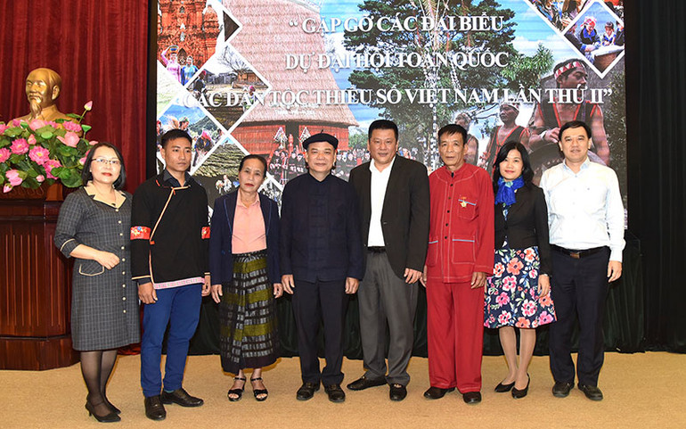 Giao lưu trực tuyến với các đại biểu dự Đại hội toàn quốc các dân tộc thiểu số Việt Nam -0