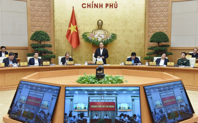 Thủ tướng Nguyễn Xuân Phúc chủ trì họp Chính phủ thường kỳ tháng 11 -0