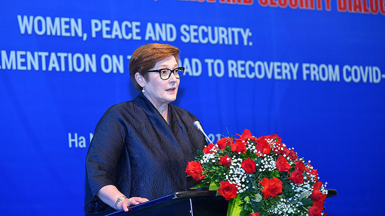 Tăng cường sự tham gia sâu rộng của phụ nữ vào hòa bình và an ninh khu vực -0