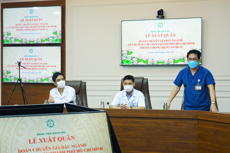 Thêm 6 chuyên gia đầu ngành Bệnh viện Bạch Mai chi viện cho miền nam -0