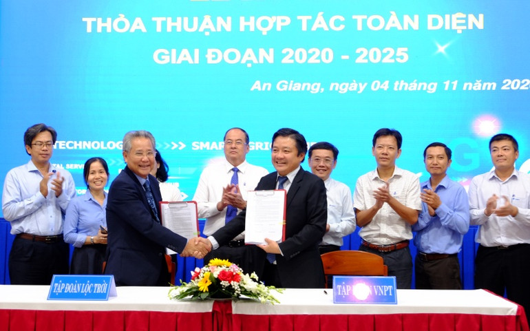 VNPT cùng Tập đoàn Lộc Trời quyết tâm ứng dụng AI trong phát triển nông nghiệp thông minh ảnh 1 VNPT cùng Tập đoàn Lộc Trời quyết tâm ứng dụng AI trong phát triển nông nghiệp thông minh -0