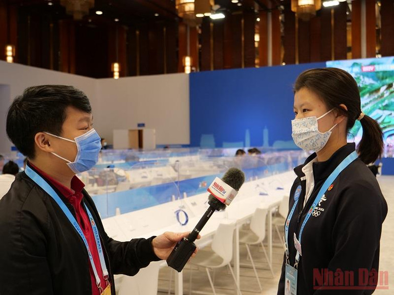 Khám phá Trung tâm báo chí Olympic Bắc Kinh 2022 -0