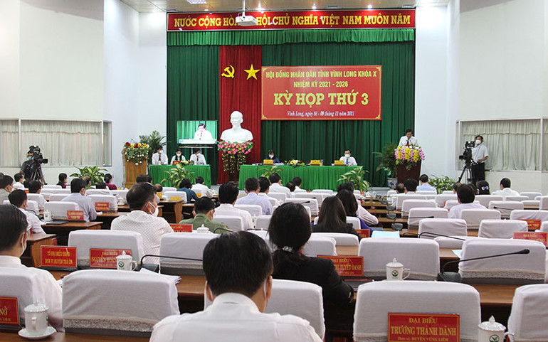 Vĩnh Long khai mạc Kỳ họp thứ ba Hội đồng Nhân dân tỉnh khóa 10 -0