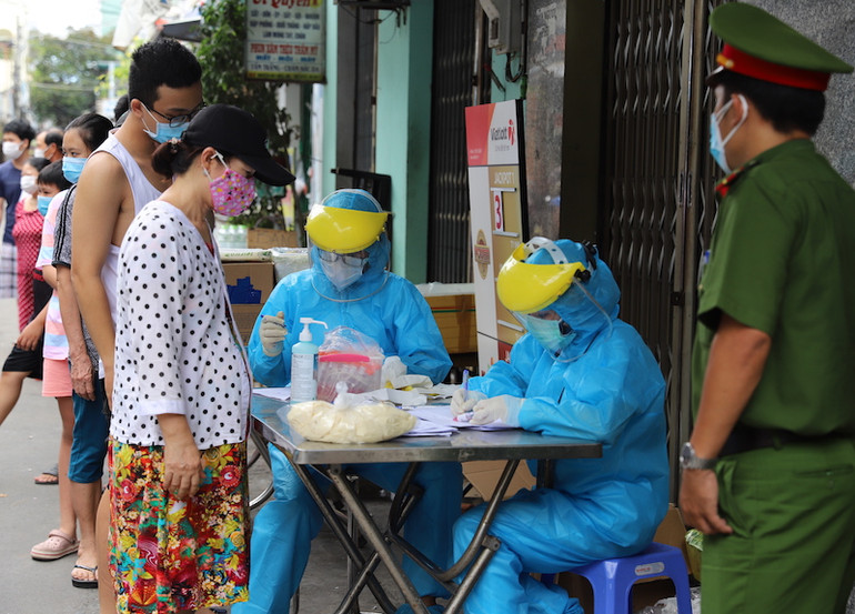 Lịch trình tiếp xúc “dày đặc” của bệnh nhân mắc Covid-19 tại chợ đầu mối Hòa Cường -0