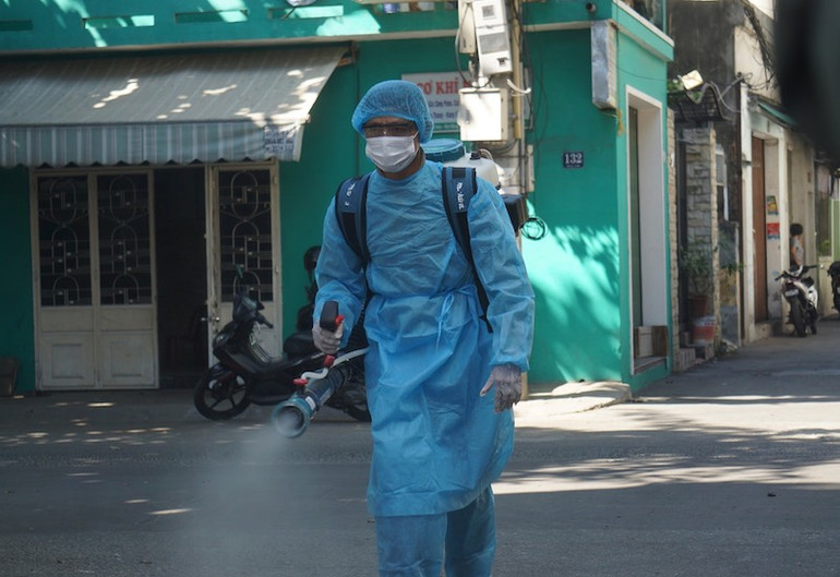 Lịch trình tiếp xúc “dày đặc” của bệnh nhân mắc Covid-19 tại chợ đầu mối Hòa Cường -0