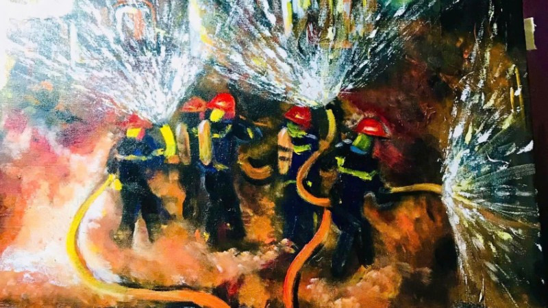 Trích từ một tác phẩm ấn tượng của họa sĩ Quế Chi.