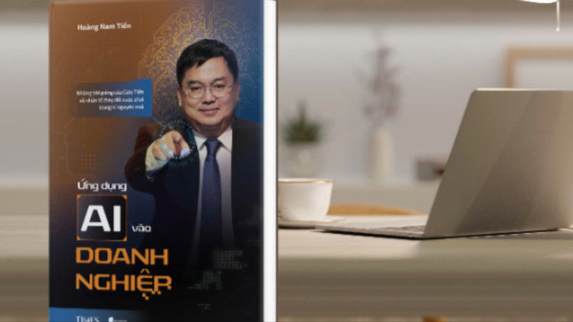 "Ứng dụng AI vào doanh nghiệp" là cuốn sách mới nhất của tác giả Hoàng Nam Tiến.