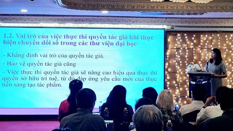 Vai trò của bản quyền trong nghiên cứu, giáo dục được làm rõ qua nhiều hội thảo do Cục Bản quyền tác giả tổ chức.