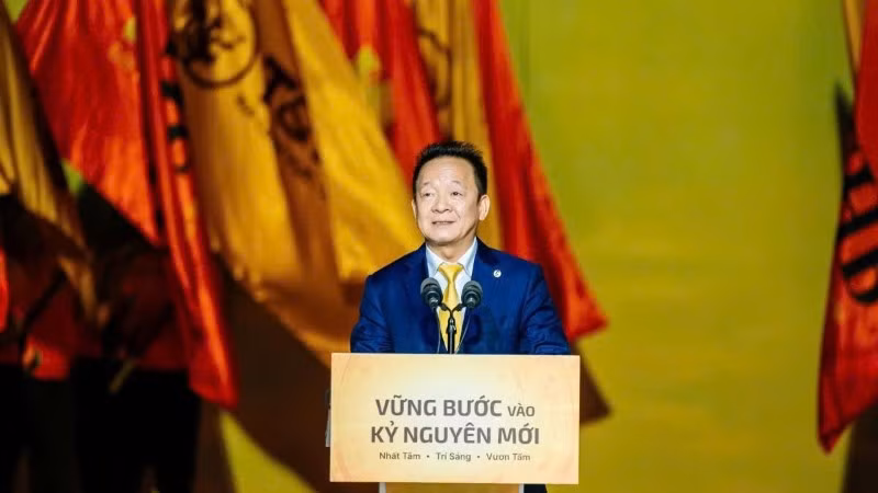 Doanh nhân Đỗ Quang Hiển với định hướng đầu tư dài hạn vào các dự án hạ tầng chiến lược. (Nguồn: T&T Group)
