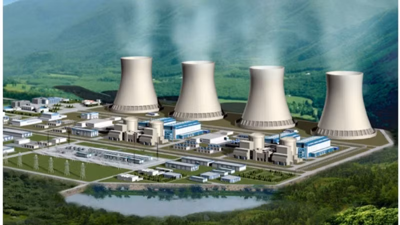 Phối cảnh dự án điện hạt nhân Ninh Thuận năm 2016. (Ảnh: TL)