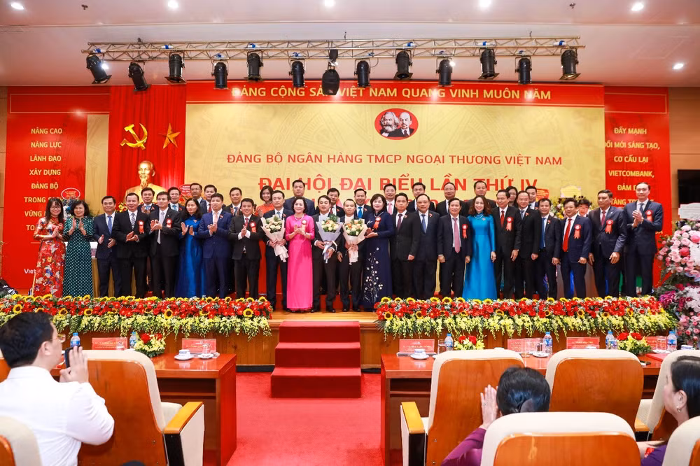 Đại hội Đại biểu Đảng bộ Vietcombank lần thứ IV ngày 10/7/2020.