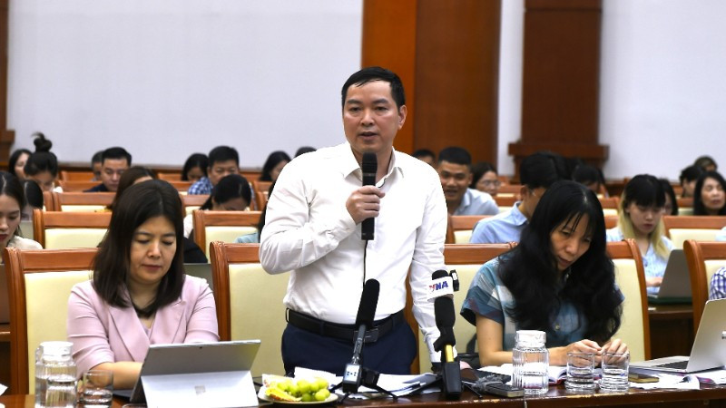 Ông Dương Tiến Dũng, Phó Vụ trưởng Vụ Ngân sách nhà nước (Bộ Tài chính). (Ảnh: BTC)