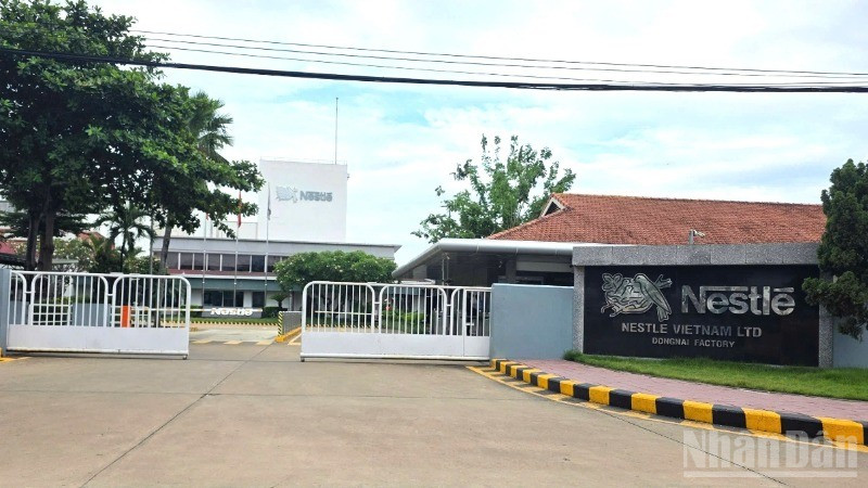 Công ty trách nhiệm hữu hạn Nestlé Việt Nam, khu công nghiệp Biên Hòa 2, tỉnh Đồng Nai.