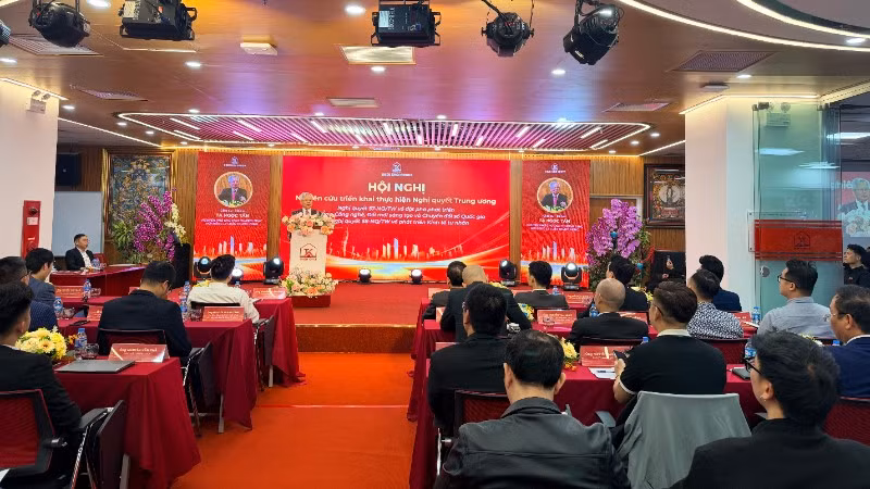 Toàn cảnh hội nghị. 