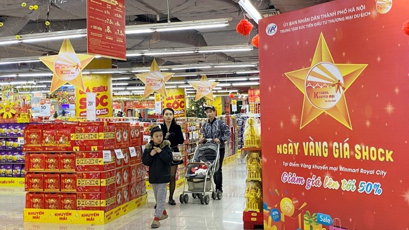 Chương trình Khuyến mại tập trung thành phố Hà Nội đem đến cơ hội mua sắm hấp dẫn cho người tiêu dùng. 