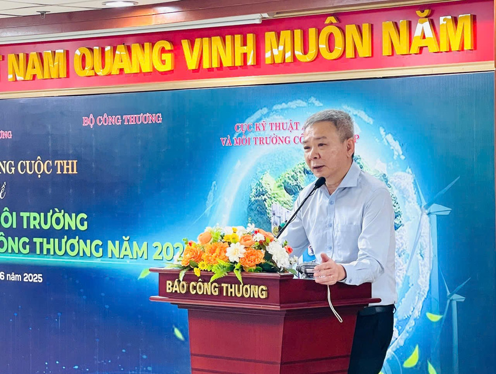 Ông Nguyễn Tiến Cường - Phó Tổng Biên tập Báo Công Thương. (Ảnh: KIM DUNG) ptbbt56.jpg