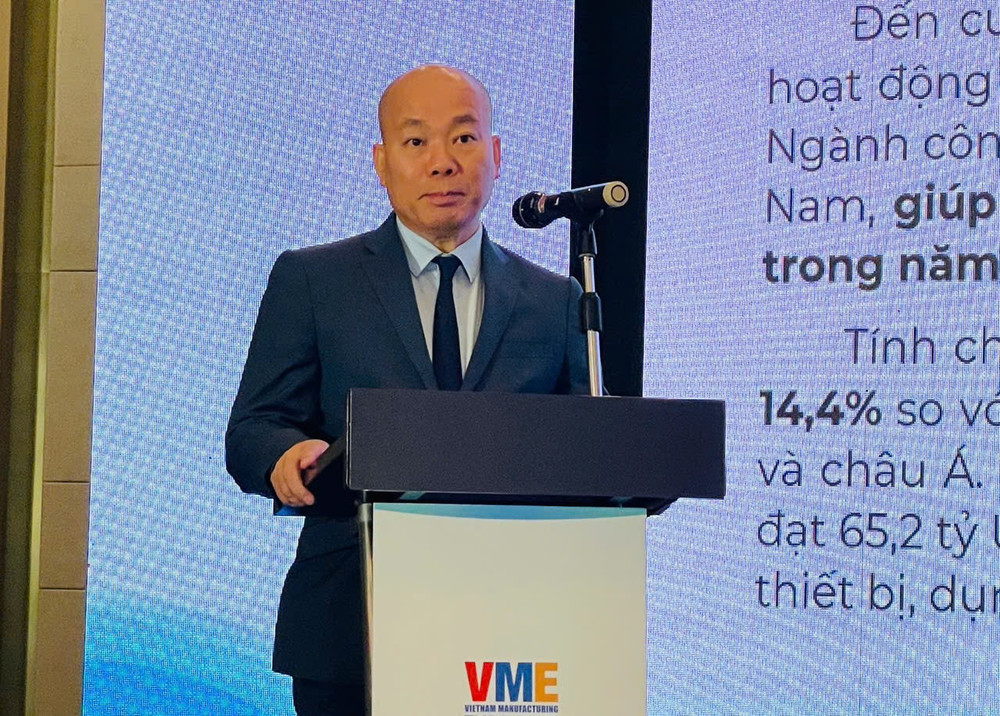 Ông Vũ Bá Phú, Cục trưởng Cục Xúc tiến Thương mại (Bộ Công thương). (Ảnh: KIM DUNG) hb363.jpg