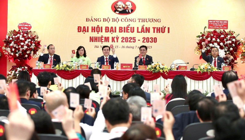Đại hội đại biểu Đảng bộ Bộ Công thương lần thứ I, nhiệm kỳ 2025-2030.