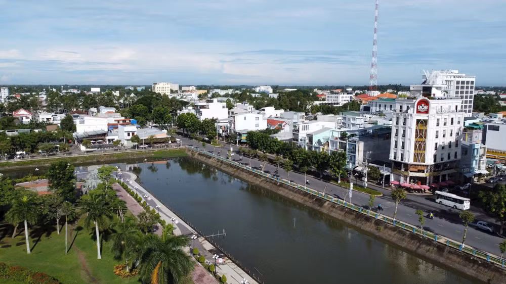 Một góc phường Cao Lãnh, tỉnh Đồng Tháp.