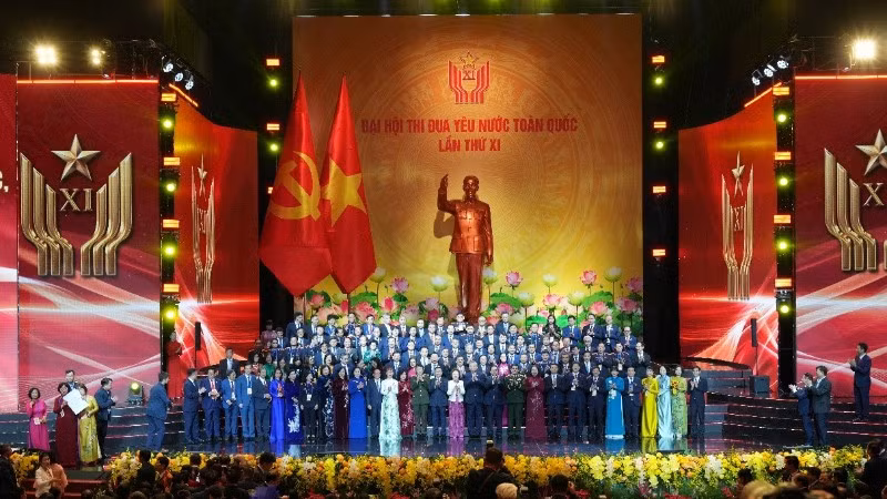 Bà Nguyễn Thị Nga - Chủ tịch Tập đoàn BRG tham dự chuỗi sự kiện của Đại hội Thi đua yêu nước toàn quốc lần thứ XI